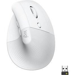 Logitech Lift Vertical Ergonomic Mouse - Pale Grey (910-006475)