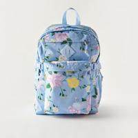 Jansport All Over Floral Print Backpack with Adjustable Straps and Zip Closure