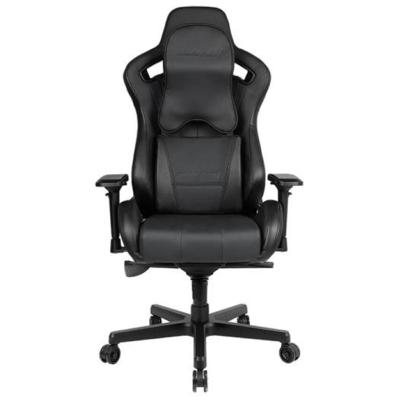 Anda Seat Dark Knight Premium Gaming Chair, Frog Seat Tray Big Memory Lumbar Pillow Big Memory Headrest Pillow 65Mm, Black