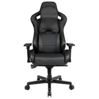 Anda Seat Dark Knight Premium Gaming Chair, Frog Seat Tray Big Memory Lumbar Pillow Big Memory Headrest Pillow 65Mm, Black