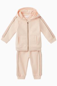 Side Stripe Cotton Tracksuit Set Side Stripe Cotton Tracksuit Set