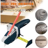 Hand Tool with Measuring Tape and Utility Knife, Gypsum Board Cutting Tool Drywall Cutting Artifact Tool with Woodworking Scribe Cutting Board Tools Lightinthebox - thumbnail