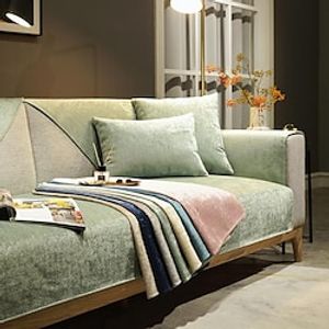 Sofa Slipcover Sofa Seat Cover Chenille Sectional Couch Covers,Furniture Protector Anti-Slip Couch Covers for Dogs Cats Kids(Sold by PieceNot All Set) Lightinthebox