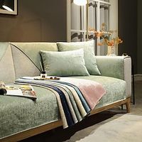 Sofa Slipcover Sofa Seat Cover Chenille Sectional Couch Covers,Furniture Protector Anti-Slip Couch Covers for Dogs Cats Kids(Sold by PieceNot All Set) Lightinthebox - thumbnail