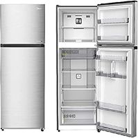 Midea 385 Liters Top Mount Refrigerator-(Silver)-(MDRT385MTE46)