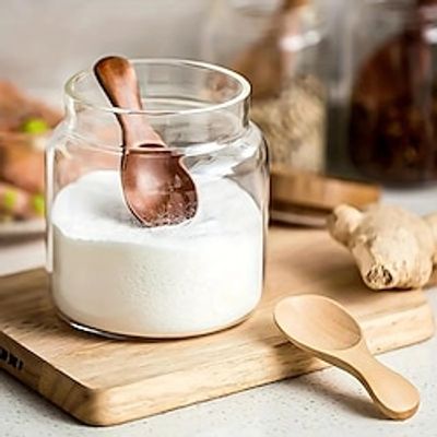4pcs Mini Wooden Spoons - Perfect for Condiments, Sweeteners, and Ice Cream - Short Handle for Easy Gripping - Kitchen Gadgets for Everyday Use Lightinthebox