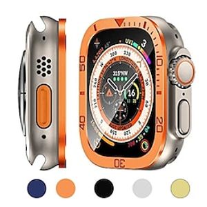 2 Packs Watch Screen Protector Compatible with Apple Watch Ultra 49mm Max Coverage Tempered Glass Watch Accessories miniinthebox