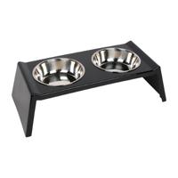 Pawsitiv Mister Dinner Set Bowls Small - Black