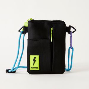 Mistotes Textured Crossbody Bag with Zip Closure