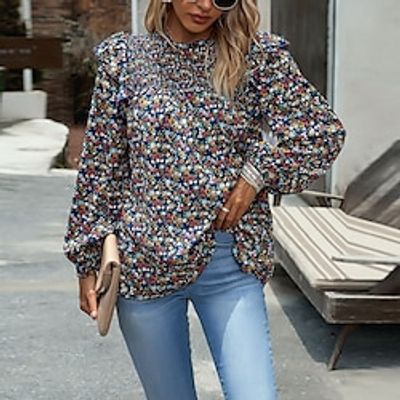 Women's Tank Top Henley Shirt Corset 2 Pieces Outfits Satin Ribbed Black Royal Blue Blue Feather Bull Stars and Stripes Mesh Zipper Tassel Long Sleeve Christmas Sports Easter Business Ethnic Modern Lightinthebox