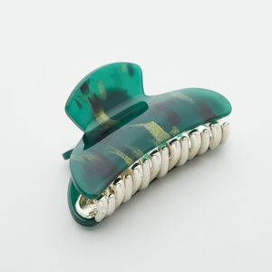 Single Half Moon Shaped Hair Clamp