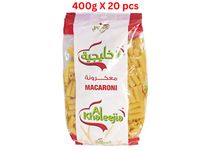 Al Khaleejia Macaroni Curve Thin-R K-589 (Pack Of 20 X 400g)