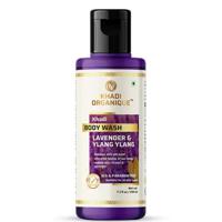 Khadi Organique Lavender & Ylang Ylang Body Wash SLS & Paraben Free 210ml