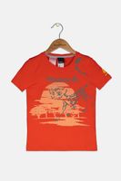 Kids Boys Short Sleeve Dis G Lion Tee  Orange - thumbnail