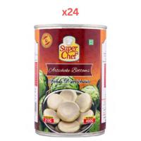 Super Chef Artichoke Bottoms 400Gm (Pack Of 24)