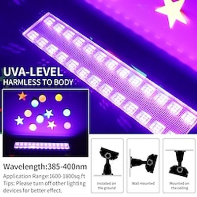 UV Strip Lamp Purple Light Wall Washing Lamp 100W Wide Pressure Led Floodlight Halloween Fluorescent Lamp Lightinthebox UV Strip Lamp Purple Light Wall Washing Lamp 100W Wide Pressure Led Floodlight Halloween Fluorescent Lamp Lightinthebox