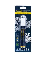 Securit Chalk Markers Blister White