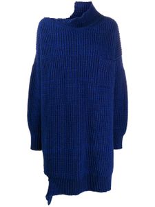 Marni deconstructed oversized jumper - Blue