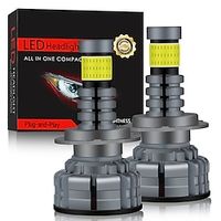 2PCs H7 LED Car Headlight 360 Degrees Lightness 18000LM P26D LED Bulb Automotive Lights Turbo Lamp 6000K for Toyota/ Volkswagen/ Benz Car Models miniinthebox - thumbnail