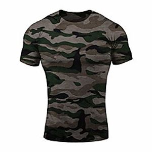 tank top men bodybuilding camouflage clothing fitness men shirt cotton singlet muscle military camouflag top camo t-shirt m Lightinthebox