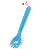 Beco Spork Mashing Spork For Dog And Cat Food - Blue (Pack Of 4)