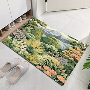 Colorful Landscape Doormat Non-Slip Oil Proof Rug Indoor Outdoor Mat Bedroom Decor Bathroom Mat Entrance Rug Door Mat miniinthebox