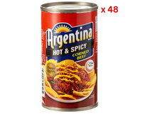 Argentina Corned Beef Hot & Spicy, 175 Gm Pack Of 48 (UAE Delivery Only)