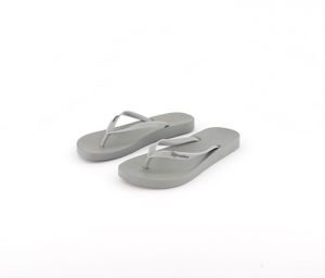 Womens Slip On Slippers  Grey