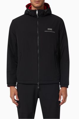 1991 Logo Reversible Jacket with Hood 1991 Logo Reversible Jacket with Hood