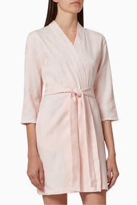 Doris Jacquard Bathrobe