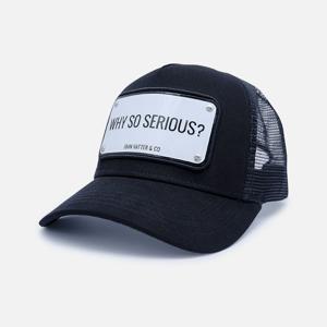 John Hatter & Co Why So Serious Unisex Cap Black