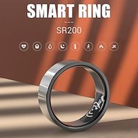 696 SR200 Smart Watch 17 inch Smart Band Fitness Bracelet Bluetooth Temperature Monitoring Pedometer Call Reminder Compatible with Android iOS Women Men Message Reminder IP68 17mm Watch Case Lightinthebox - thumbnail