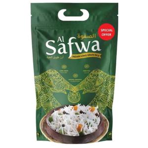 Al Safwa Indian Basmati Rice 5kg (UAE Delivery Only)