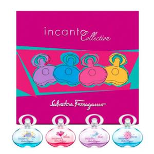 Salvatore Ferragamo Incanto (W) Mini Set Edt 4 X 5Ml ( Charm + Bloom + Shine + Sky)