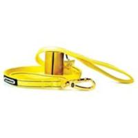 Dogness Reflective Neoprene Yellow Leash