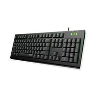 Rapoo NK1800 Keyboard Wired USB AR, Black