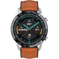 Xcell Classic 3 Talk | Smart Watch | Brown Leather | Fitness Tracker | XL-WATCH-CLAS-3TALK-SILFRBRNLS