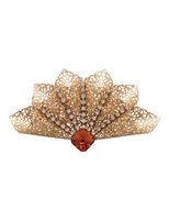 Crystal Topaz Filigree Pin Crystal Topaz Filigree Pin