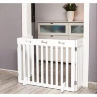 Trixie White Wooden 3Part Barrier For Dogs 61Cm