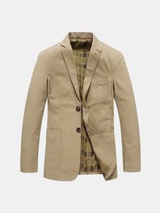 Mens Military Chest Pocket Blazers Jackets