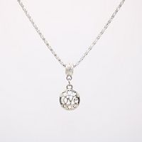 Women's Pendant Necklace Necklace Classic Blessed Dainty Unique Design Fashion Modern Silver Plated Chrome Silver 42 cm Necklace Jewelry 1pc For Daily Carnival Holiday Club Festival / Charm Necklace miniinthebox - thumbnail