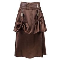 Retro Vintage Punk  Gothic Skirt Women's Cosplay Costume Carnival Carnival Performance Skirts miniinthebox - thumbnail
