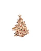 RSW Gold Gem Christmas Tree Napkin Ring