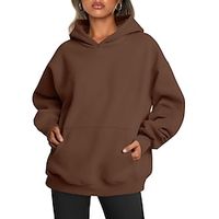 Womens Oversized Hoodies Fleece Sweatshirts Long Sleeve Sweaters Pullover Fall Clothes with Pocket miniinthebox - thumbnail