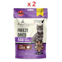 Kelly & Co's Single Ingredient Freeze-Dried Chicken Liver For Cat - 40G Pack Of 2