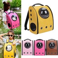 Dog Cat Pet Astronaut Capsule Backpack Carrier Box