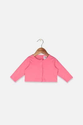 Toddlers Baby Girls Long Sleeve Plain Tops Pink Toddlers Baby Girls Long Sleeve Plain Tops Pink