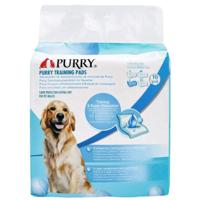 Purry Pet Training Pads Quick Absorbent , Leak Proof And 5 Layer With Floor Sticker 60x60Cm-10Pcs