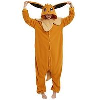Adults' Kigurumi Pajamas Nightwear Cartoon Cartoon Onesie Pajamas Funny Costume Flannel Cosplay For Men and Women Christmas Animal Sleepwear Cartoon miniinthebox - thumbnail