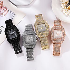 Women's Steel Band Watches Analog Quartz Glitter Classic Diamond Lightinthebox